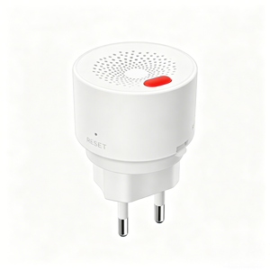 เซ็นเซอร์ตรวจจับแก๊สรั่วแบบไร้สายคุณภาพสูง ใช้กับก๊าซไวไฟ เช่น ก๊าซชีวภาพ/ก๊าซมีโซอีน/ก๊าซธรรมชาติ สำหรับโรงแรม  ควบคุมผ่านแอป Tuya รองรับ WiFi - Product Image 1