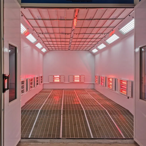 Cabine de peinture populaire 2024 en Angleterre / Four de peinture automobile / Cabine de peinture semi-ascendante à vendre - Product Image 2