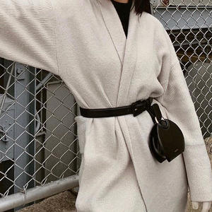 Marsupi stile moda logo personalizzato borsa da cintura a semicerchio da donna borse a <span class=keywords><strong>tracolla</strong></span> <span class=keywords><strong>piccole</strong></span> in pelle pu per donna - Product Image 3