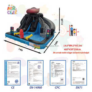 Toboggan Eau Gonflable Lightning McQueen <span class=keywords><strong>avec</strong></span> <span class=keywords><strong>Piscine</strong></span>, Combo Château Gonflable Commercial pour <span class=keywords><strong>Location</strong></span> Événements Enfants - Product Image 5