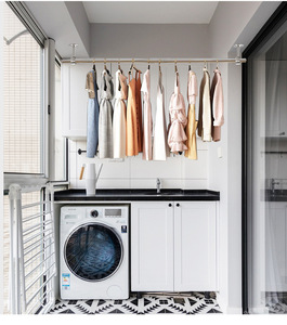 Porte-serviettes en acier inoxydable épaissi bride siège meubles quincaillerie produit haute tête ronde siège porte-vêtement matériel - Product Image 2