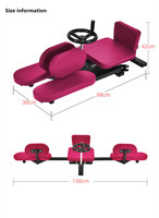 Snbo Home Gym Jambe Étirement Machine Yoga Pilates Exercice Cuisse Flexibilité Jambe Split Civière