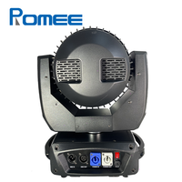 Luz de Cabeza Móvil Bee-eye Beam Wash 7*40w RGBW LED con Zoom, Láser y DMX512, con Efecto de Persecución de Anillo RGB para Conciertos, Eventos y Escenarios