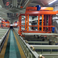 Machine d'électrogalvanisation au zinc haute productivité 20-30 tonnes/jour, moteur de pompe, roulement, contrôlée par PLC
