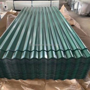 Polyvalent 32 Jauge Ibr 0.5 6m T-Rib Zinc SGC570 PPGI Couleur Enduit Tôle Métallique Ondulée Zincalume Galvanized Steel Plate - Product Image 2