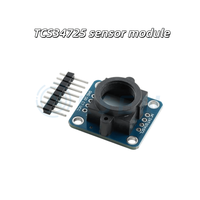Module de détection de couleur TCS34725/3200, capteur de reconnaissance de couleur, convertisseur de fréquence lumineuse programmable