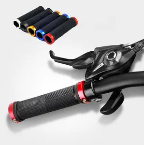 V00021700 Road Cycling Handlebar Accessories Anti-Skid Aluminum BMX Bike Handle Bars End Grips MTB Rubber Bicycle Grips
