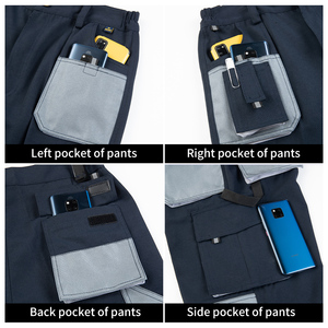 Combinaison <span class=keywords><strong>de</strong></span> <span class=keywords><strong>travail</strong></span> robuste avec panneaux Oxford renforcés, rangement multi-poches, tissu polyester respirant, veste et <span class=keywords><strong>pantalon</strong></span> <span class=keywords><strong>de</strong></span> <span class=keywords><strong>travail</strong></span> - Product Image 5