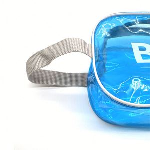 New Arrivals HEX Vintage Fashion Custom Logo Travel Cosmetic <b>Case</b> Frosted Waterproof Clear PVC Zipper <b>Makeup</b> - Product Image 5