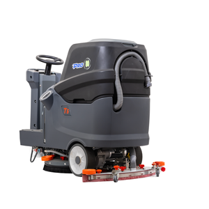 T6r Heavy-Duty Ride-on quy mô lớn Làm Sạch Sàn Scrubber 560mm bàn chải 85L giải pháp Xe Tăng công nghiệp nhà để xe hội thảo - Product Image 1