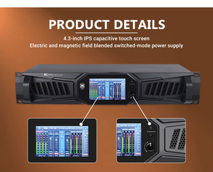 Carte de processeur d'amplificateur de puissance numérique de classe D avec amplificateur de puissance numérique haute performance en métal 1000W TC-4500DT/TC-4700DT - Product Image 4