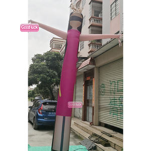 Sky Waving inflable marca personalizada IP Air Dancer inflatanle mujer vestido chica inflable mujer Sky Dancer con soplador - Product Image 2