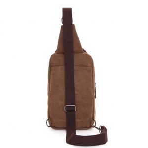 Del progettista Crossbody Borse di Tela Uomini Messenger Bag Pacchetto della Cassa Augur Khaki - Product Image 3