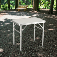 Table de Camping en plein air Portable moderne légère en aluminium pliante pique-nique salle de sport bureau à manger pour activités extérieures matériau métallique