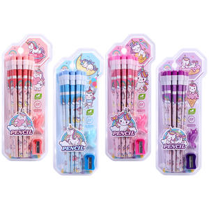 2025 nouveau XS gros <span class=keywords><strong>dessin</strong></span> animé <span class=keywords><strong>Kawaii</strong></span> licorne 2B <span class=keywords><strong>crayon</strong></span> Graphite en bois avec taille-<span class=keywords><strong>crayon</strong></span> gomme et poignée pour enfants enfant <span class=keywords><strong>dessin</strong></span> - Product Image 1