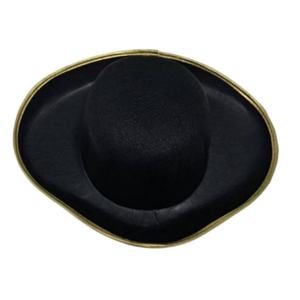Chapeau Tricorne Classique en Feutre de Capitaine Pirate, Couleur Personnalisable, Unisexe, pour Cosplay, Costume, Halloween, Soirée Masquée, Décoratif et Attrayant - Product Image 5