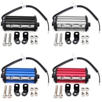Barra de luz Led todoterreno 4x4 Super Slim 12V 24V 4 pulgadas 9W conducción niebla LED lámpara de trabajo para Auto ATV SUV Tractor barco para Jeep