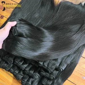 100% Raw Cambojano Cabelo Pacotes Vendor Atacado Raw Cutícula Alinhada Cabelo 10A Indiano Cutícula Alinhada Raw Hair bundle