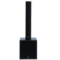 Système de haut-parleurs colonne professionnels amplifiés 6x5 pouces, enceinte PA bidirectionnelle avec caisson de basses actif de 18 pouces pour événements religieux