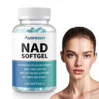 Compléments alimentaires pour la peau OEM NAD Urolithin Coq10 Softgel Nicotinamide Riboside Resveratrol Multivitamines Plus Capsules de NAD Softgel