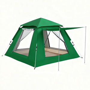 Tenda da Campeggio Oxford per 3-4 Persone, Portatile e Pieghevole, Apertura Rapida Automatica, Set Completo di Attrezzatura per Esterni e Spiaggia, Una Camera da Letto - Product Image 2