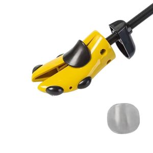 Embauchoir ajustable en plastique jaune, outil d'expansion manuel pour chaussures homme et femme - Product Image 5