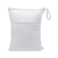 EASYMOM-Sac à langer imperméable et réutilisable avec 2 poches, 30x40cm, grande taille