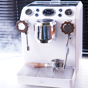 Stainless Steel Espresso <b>Machine</b> Semi <b>Automatic</b> <b>Coffee</b> Maker for Small Kitchen Appliances Household Professional Semi-<b>automatic</b> - Product Image 6