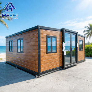 Oferta Especial: Casa Contenedor Prefabricada Expandible de 20 y 40 Pies, con 1, 2, 3, 4 o 5 Dormitorios, para Jardín, Vivienda Pequeña o Villa - Product Image 1