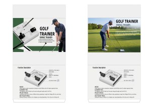 Aide à l'entraînement de swing de golf, 12 positions de club réglables, outil de frappe guidée, tiges <span class=keywords><strong>d</strong></span>'alignement, ambidextre, en acier inoxydable - Product Image 6