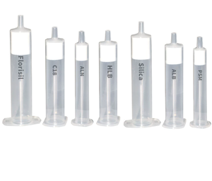 ตลับกรองสารแบบโซลิดเฟส C18 SPE, ซิลิกาแบบยึดติดด้วย ODS Octadecylsilane, สารดูดซับ 200/300/500/1000 มก., คอลัมน์ SPE ขนาด 3 มล./6 มล./12 มล. - Product Image 2