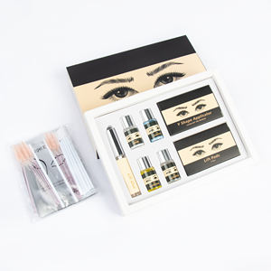 Vendita all'ingrosso ciglia e fronte ciglia Lifting Korian sopracciglio crema ciglia colletto <span class=keywords><strong>Kit</strong></span> di sollevamento e tinta <span class=keywords><strong>Kit</strong></span> con il nero - Product Image 1