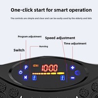 Plateforme vibrante haute puissance pour la perte de graisse, l'amincissement, la combustion des graisses et le remodelage corporel complet, équipement de fitness avec une charge maximale de 120 kg