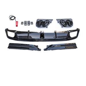 Pare-chocs arrière Welta Carbon Look-Scorpio Sport Style, finition noire polie ABS, accessoires de voiture pour Accord 11e génération - Product Image 4