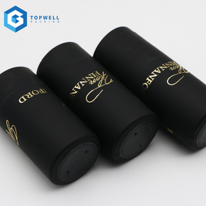 Tùy chỉnh kích thước <span class=keywords><strong>in</strong></span> logo thu nhỏ tay áo chai <span class=keywords><strong>PVC</strong></span> viên nang sử dụng Top con dấu mũ cho rượu vang hầm - Product Image 1