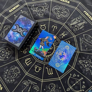 Apariencia exquisita, cartas de tarot impermeables, tela para juegos de mesa impresa a color y <span class=keywords><strong>juego</strong></span> completo - Product Image 2