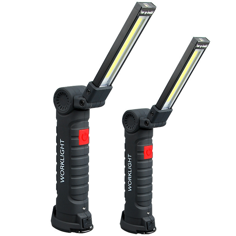 Portable ABS Body COB LED for Landscape 360 Degree Rotation Waterproof Bright with Magnet USB Rechargeable LED Work Light