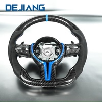 Volant sport en fibre de carbone pour BMW M2 M3 M4 M5 M6 X5M F30 F10 F20 F35 F22 F18 F07 F01 E90 E92 E88 E70 E71 E80