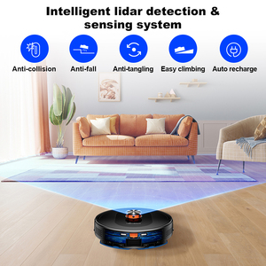 Lds Robot Vacuum Cleaner & <b>Mop</b> Liectroux T9,wet Dry <b>Cleaning</b>,self Empty,multi-floor Map,6500pa,carpet Boost,anti-tangle Brushes - Product Image 2