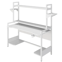 Table de jeu E-sport moderne personnalisée OEM, bureau d'étude moderne de luxe, bureau multifonctionnel, table PC en bois, mobilier