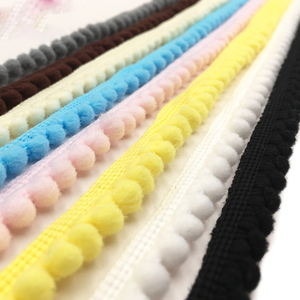 20 Yards Changing Tiny <strong>Pom</strong> <strong>Pom</strong> <strong>Trim</strong> (<strong>pom</strong> Size 5mm), Mini <strong>Pom</strong> <strong>Pom</strong> <strong>Trim</strong>, Pompom <strong>Trim</strong> - Product Image 3