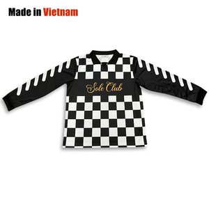 Camiseta de Fútbol Retro de Manga Corta Sublimada Personalizada, Ropa Deportiva de Secado Rápido, Antibacteriana, Transpirable y Cómoda 100% - Product Image 1