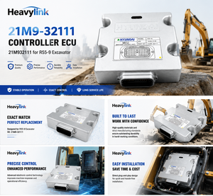 Contrôleur ECU Heavylink 21M9-32111 pour excavatrice R55-9, remplacement exact - Product Image 1