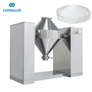 W Series Dry Powder Vertical Stainless Steel Barrel Rotation Blender Dry Powder Mixing Equipment Double Cone Mixer