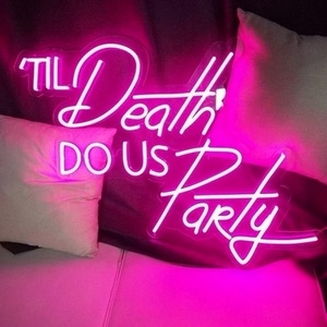 Insegna Luminosa Neon Anime Personalizzata Luce LED Lettere Logo <span class=keywords><strong>Cuore</strong></span> per Camera da Letto Matrimonio e Pubblicità Aziendale - Product Image 4