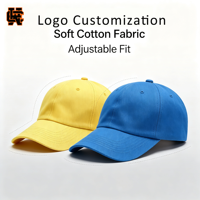 Casquette de baseball unisexe personnalisée avec logo OEM, 5/6 panneaux, calotte souple, en polycoton, style vintage, réglable avec boucle métallique, casquette de sport pour papa