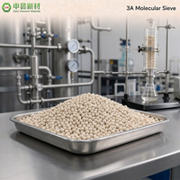 Perles de tamis moléculaire 3A pour réactifs de laboratoire, séchage de solvants, déshydratant, adsorbant de qualité 98% pureté, marque SAINT (fabricant)