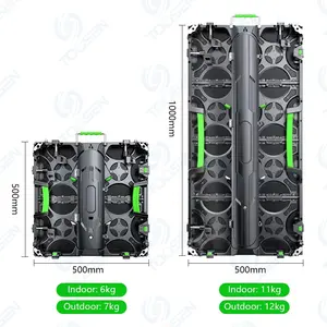 Toosen nhà máy giá tốt nhất p1.5 p1.9 p2.6 p2.9 p3.9 Nhà thờ sân khấu Backdrop đầy đủ màu sắc LED hiển thị bảng điều chỉnh trong nhà ngoài trời Màn hình LED - Product Image 2