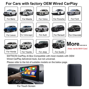 CarPlay AI Box Inalámbrico, Compatible con CarPlay Inalámbrico y Android Auto, con Soporte para Netflix, YouTube, TikTok y Juegos - Product Image 6