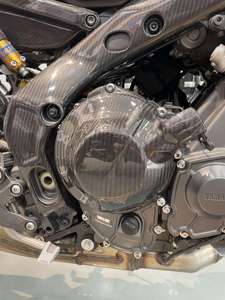 ฝาครอบเครื่องยนต์คาร์บอนไฟเบอร์3K สำหรับยามาฮ่า MT09 FZ09 4th รุ่น2024 2025 - Product Image 2